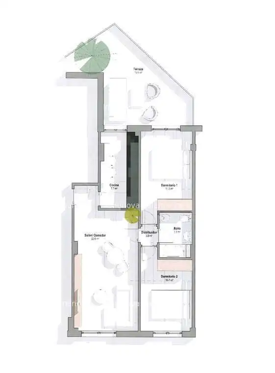 Flat for sale in Encinas de Abajo  with Heating