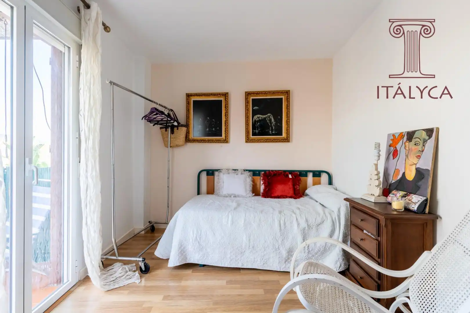 Bedroom of Flat for sale in Sevilla  with Air Conditioner, Heating and Terrace