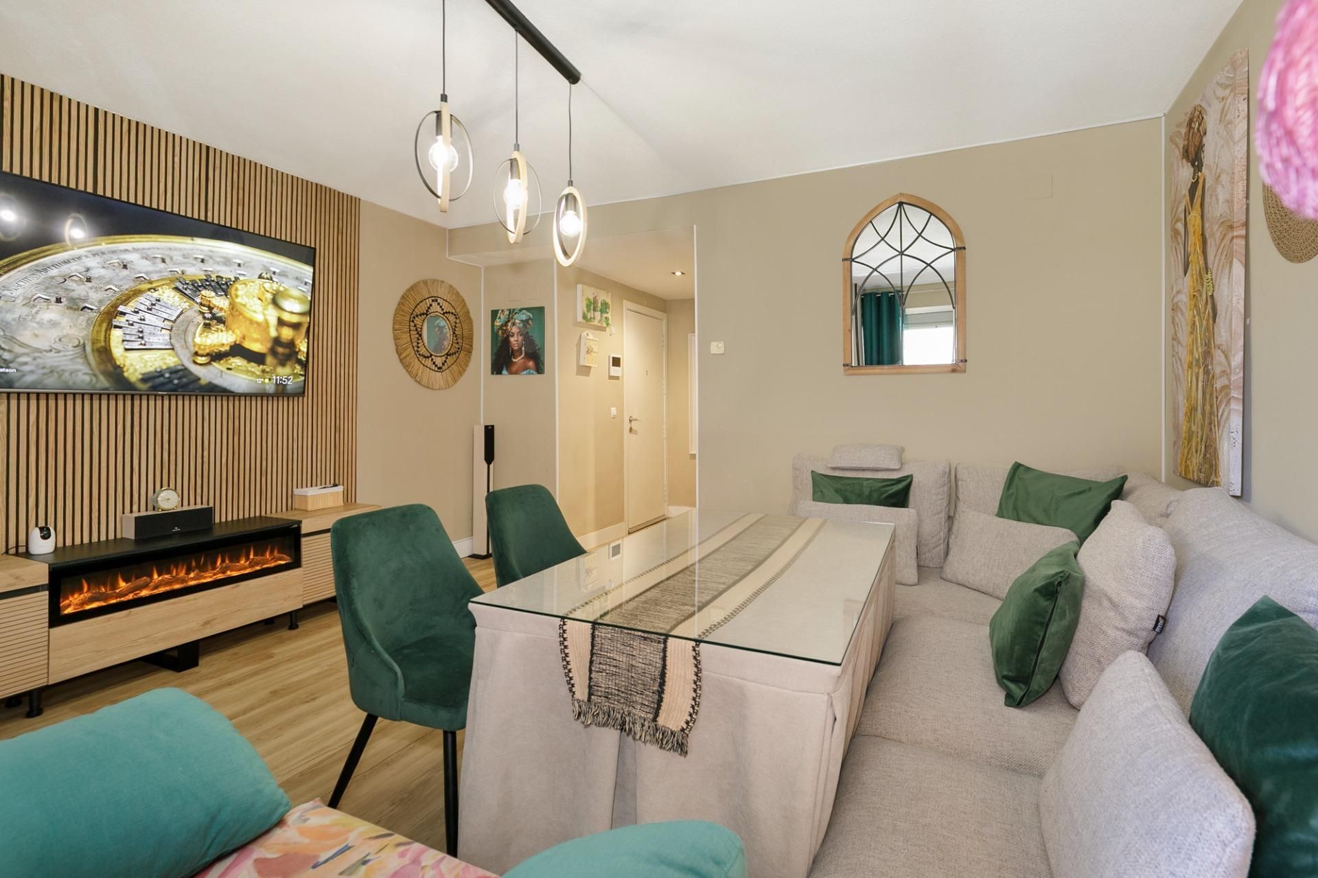 Sala d'estar de Pis en venda en  Granada Capital amb Aire condicionat, Terrassa i Balcó