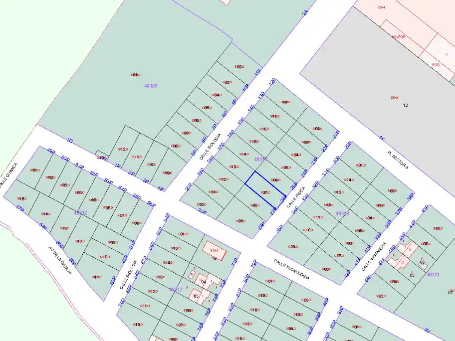 Wohnbaugrundstück zum Verkauf in Calle Fisica 26 P