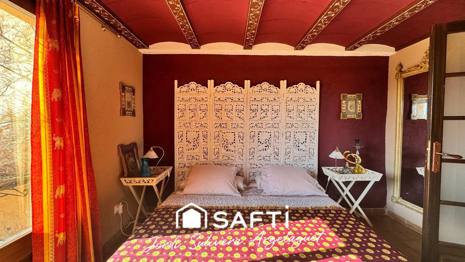 Bedroom of Detached homes for sale in Cantallops  with Heating, Terrace and Swimming Pool