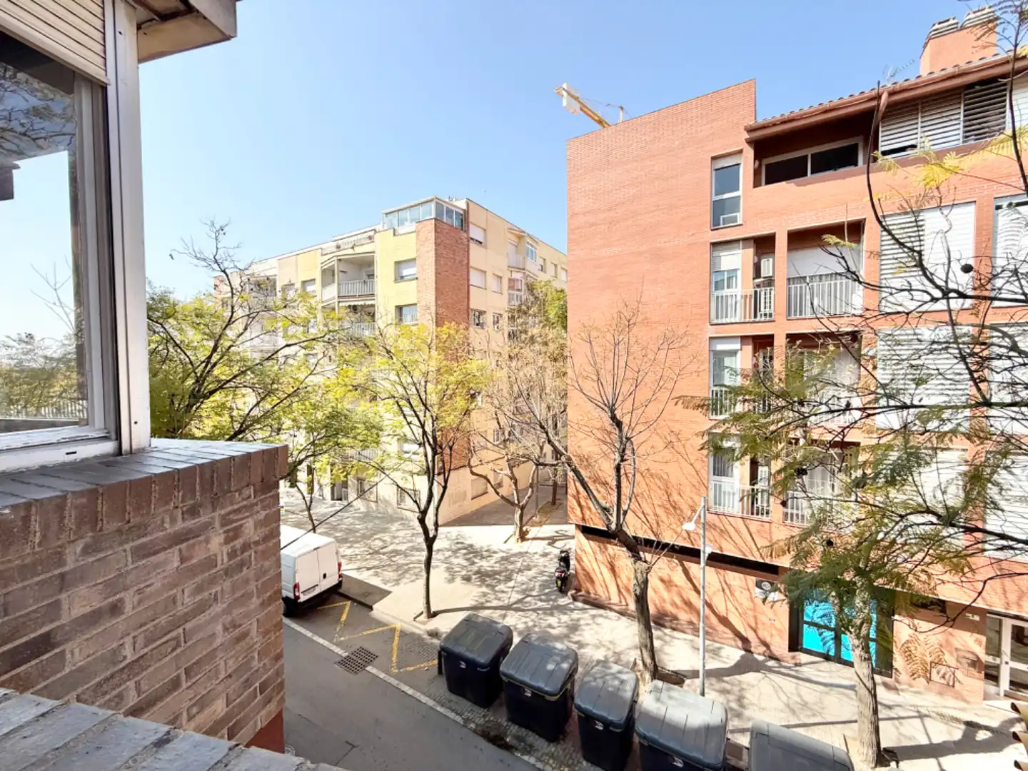 Exterior view of Flat for sale in Sant Just Desvern  with Air Conditioner, Heating and Parquet flooring