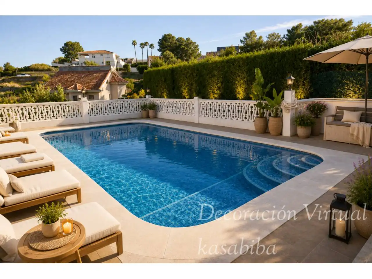 Piscina de Casa o chalet en venta en Chiva con Aire acondicionado, Calefacción y Jardín privado