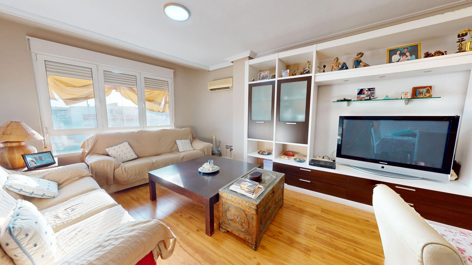 Living room of Flat for sale in Sant Joan d'Alacant  with Air Conditioner, Heating and Terrace
