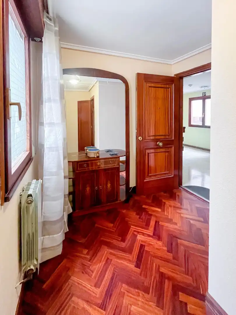 Bedroom of Flat for rent in Santander  with Heating, Parquet flooring and Terrace