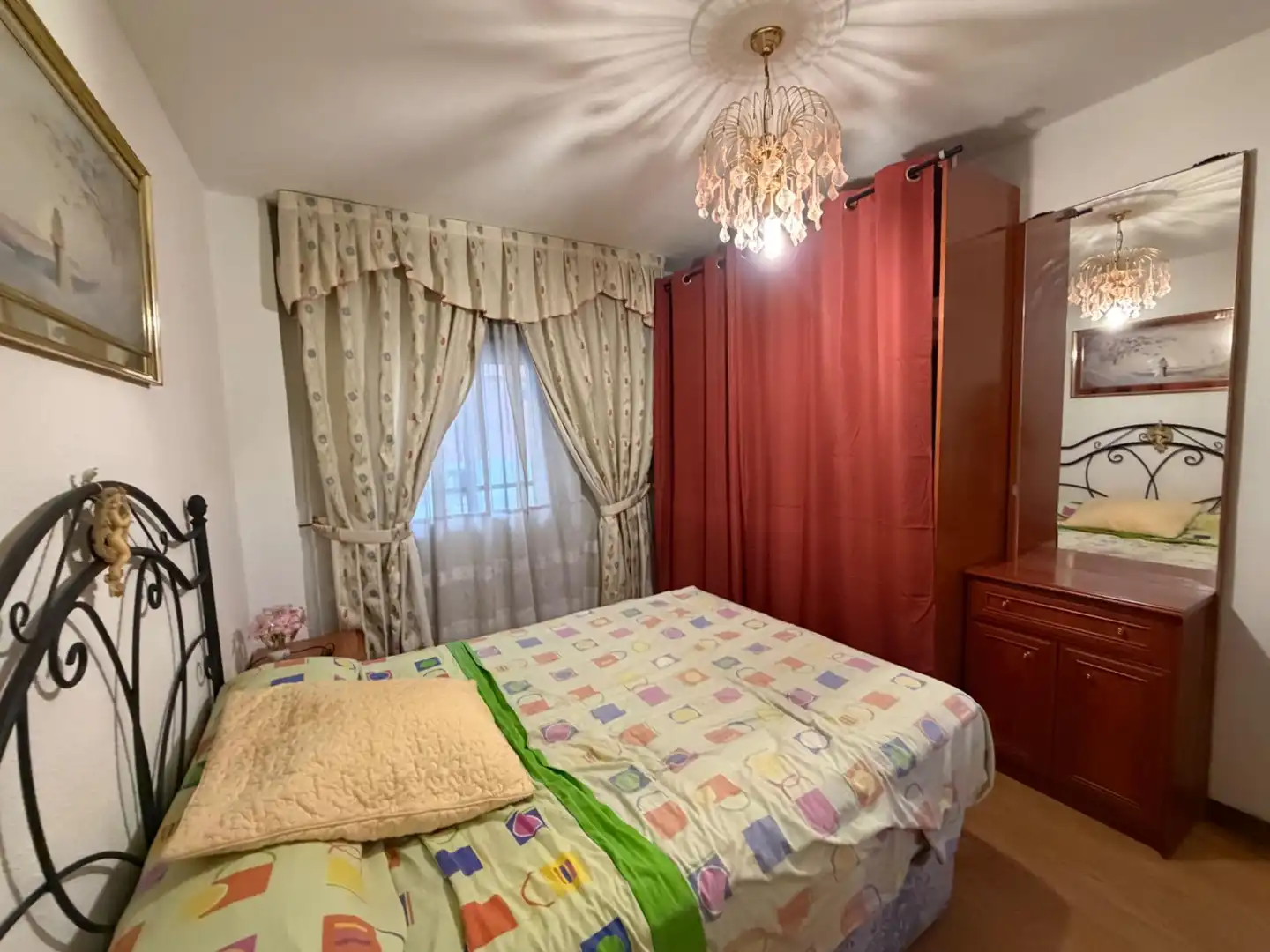 Schlafzimmer von Wohnung zur Miete in Leganés