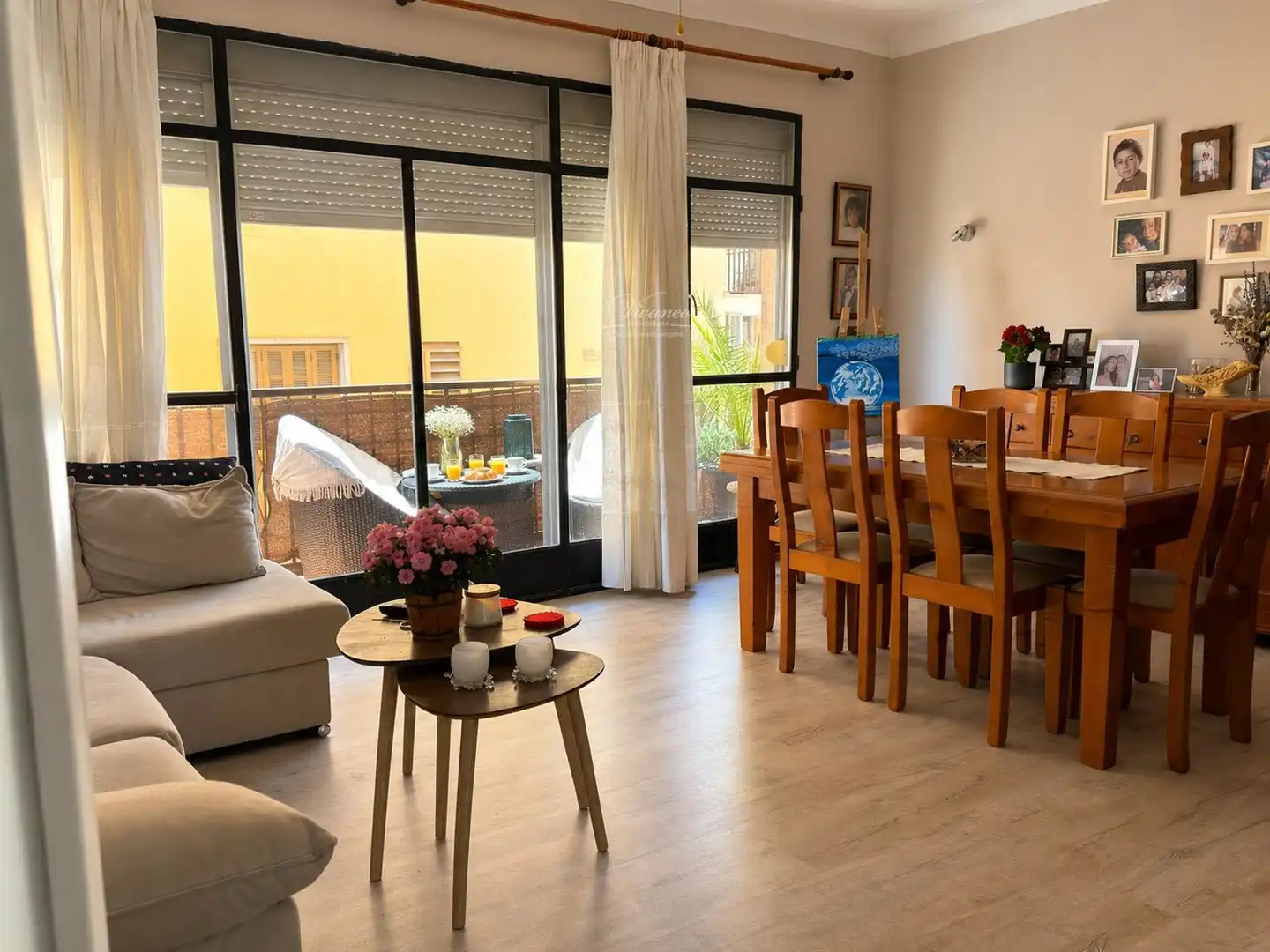 Sala d'estar de Pis en venda en  Palma de Mallorca amb Aire condicionat i Terrassa