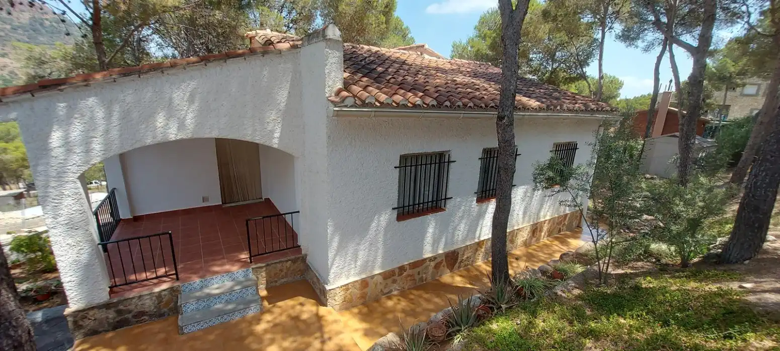 Vista exterior de Casa o chalet en venta en Torres Torres con Jardín privado, Terraza y Piscina