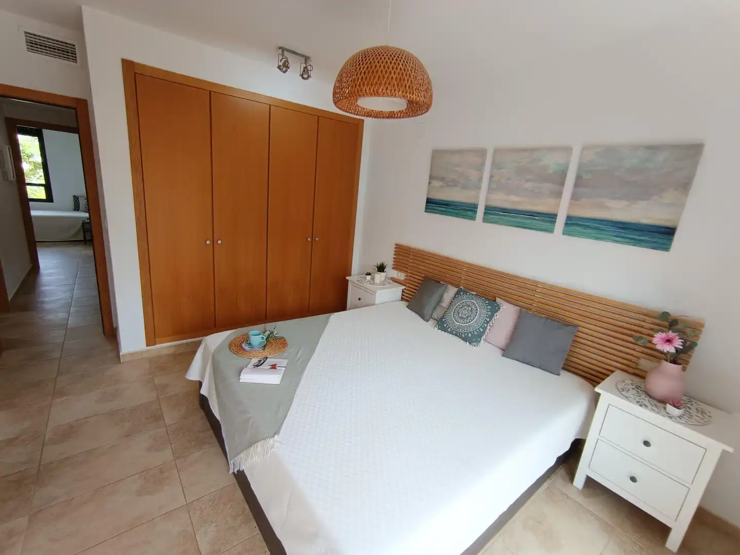 Habitación de Casa adosada en venta en Molina de Segura con Aire acondicionado, Calefacción y Jardín privado