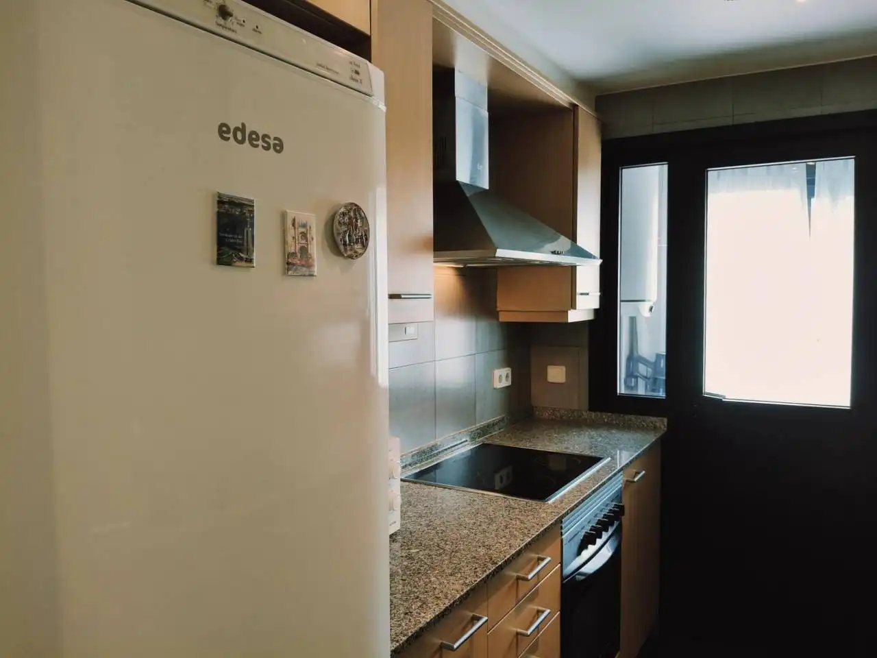 Kitchen of Flat for sale in Cariño  with Heating, Storage room and Furnished