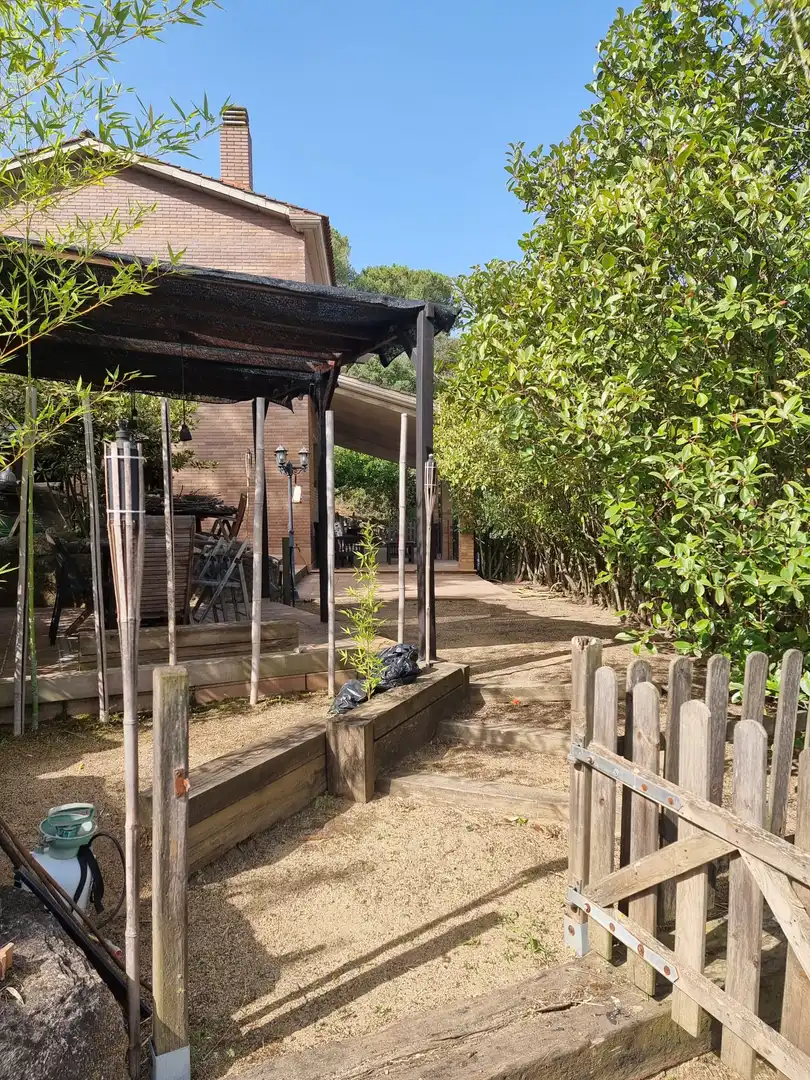 Jardí de Casa o xalet en venda en Vilanova del Vallès amb Calefacció, Jardí privat i Terrassa