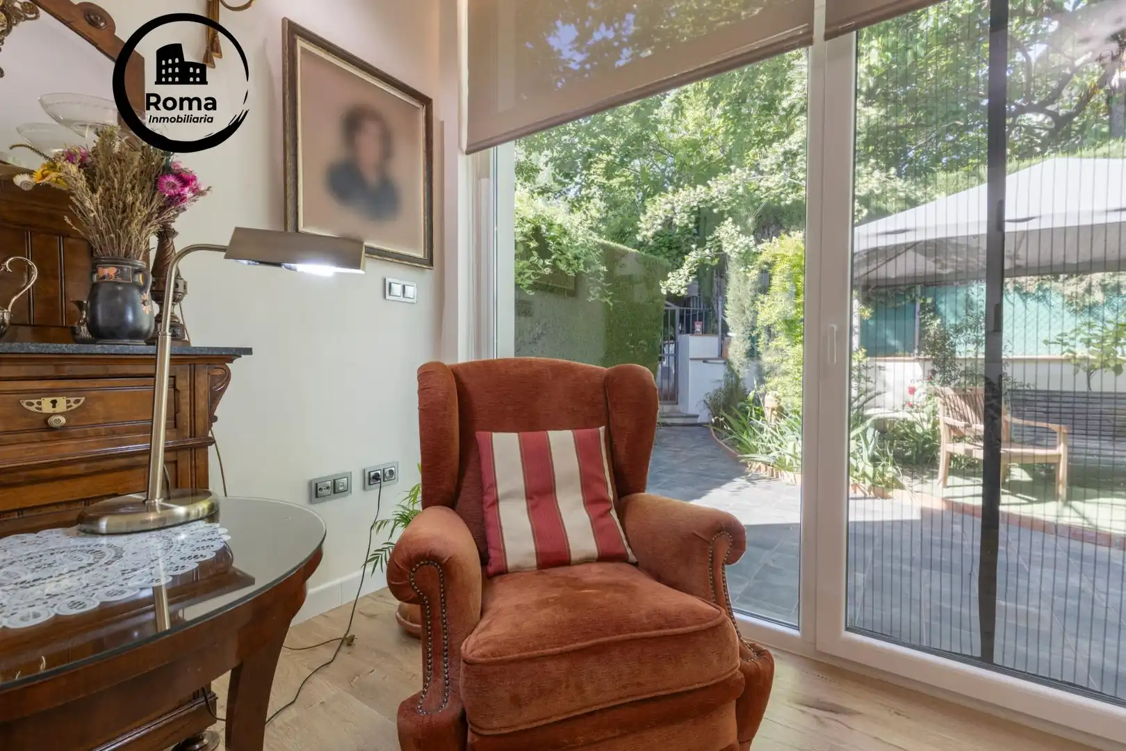 Sala de estar de Casa o chalet en venta en Albolote con Aire acondicionado, Calefacción y Jardín privado