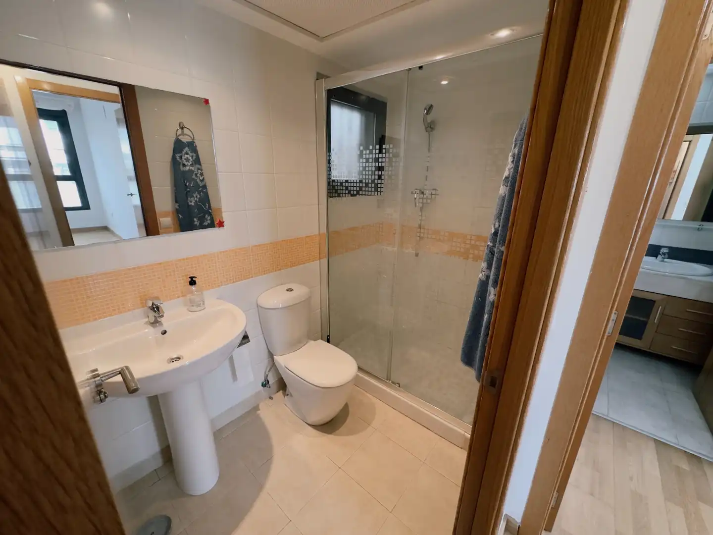 Baño de Apartamento en venta en Santa Pola con Aire acondicionado, Calefacción y Parquet