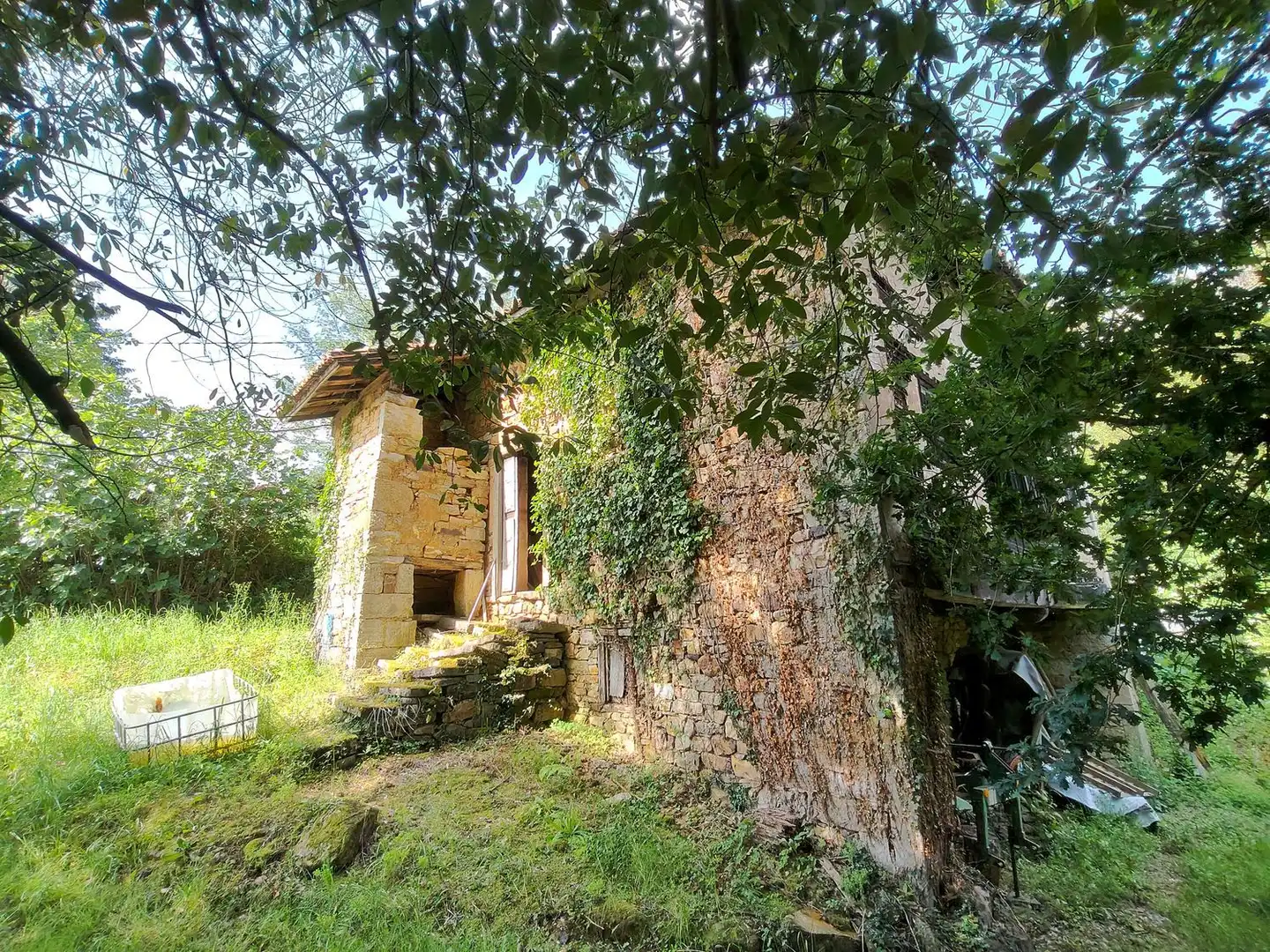Vista exterior de Casa o xalet en venda en Salas amb Terrassa i Piscina