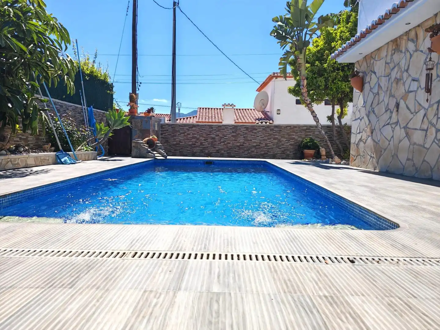 Piscina de Casa o xalet en venda en Calpe / Calp amb Aire condicionat, Calefacció i Jardí privat