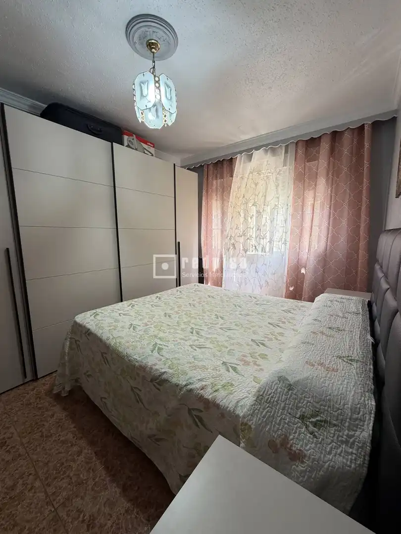 Bedroom of Flat for sale in Málaga