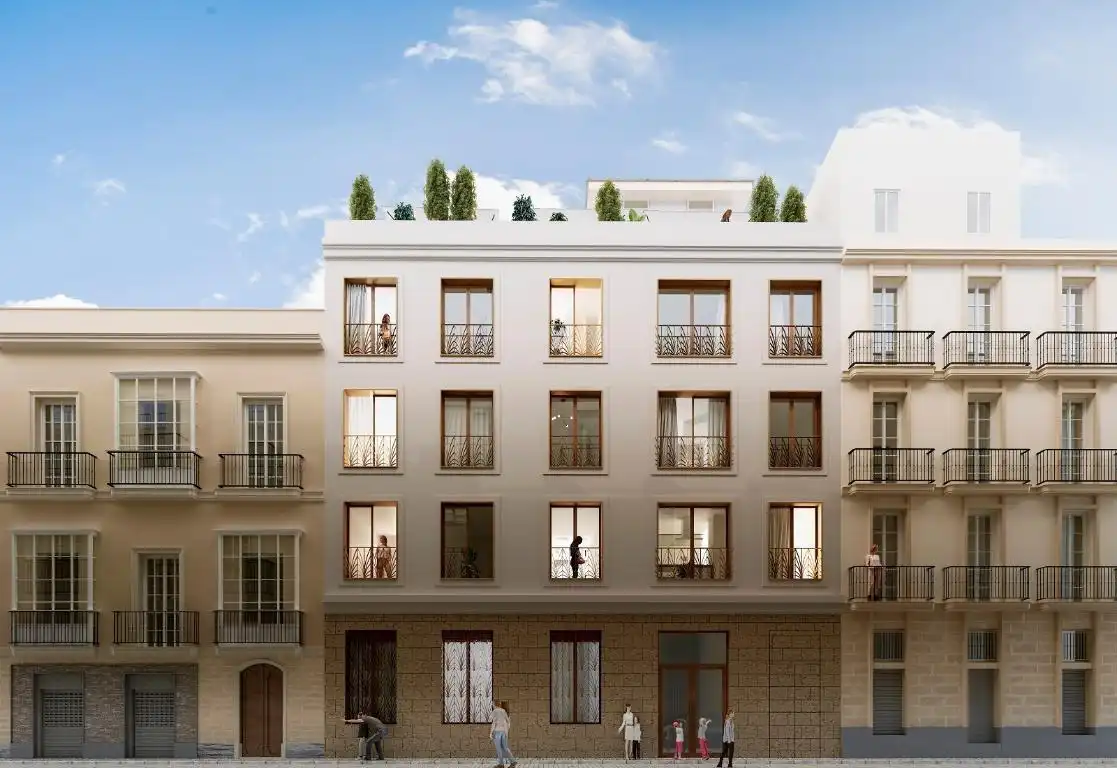 Vista exterior de Apartamento en venta en Cádiz con Aire acondicionado, Calefacción y Balcón