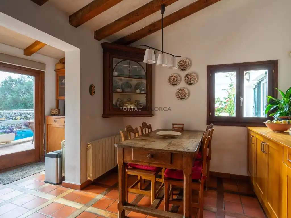 Comedor de Finca rústica en venta en Es Castell
