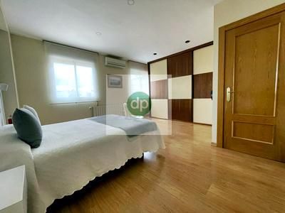 Bedroom of Single-family semi-detached for sale in Badajoz Capital  with Air Conditioner, Heating and Terrace