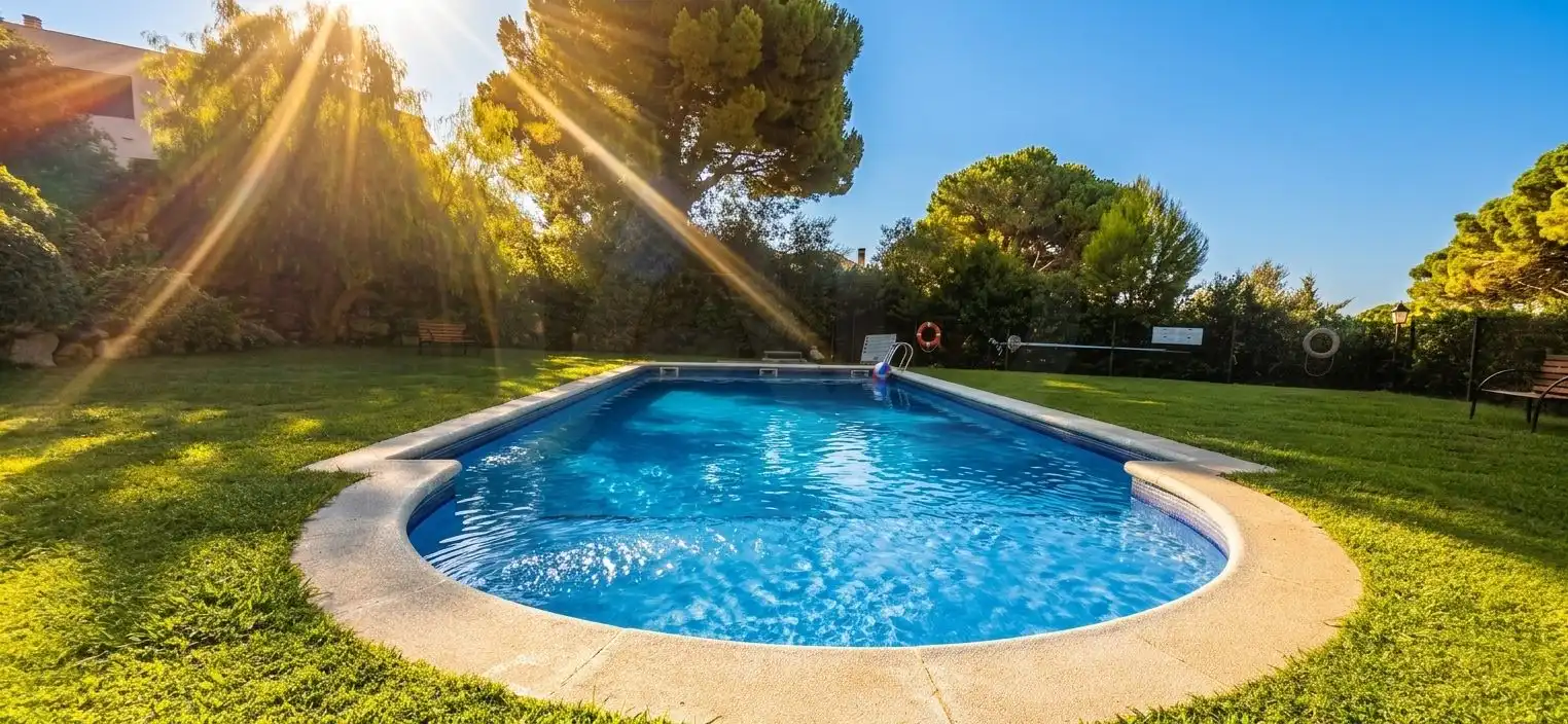 Swimming pool of Detached homes for sale in L'Estartit  with Air Conditioner, Heating and Terrace