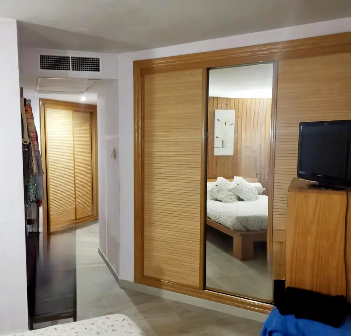 Bedroom of Houses for sale in  Palma de Mallorca  with Air Conditioner, Parquet flooring and Furnished