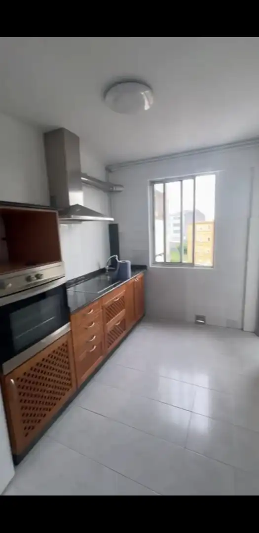 Küche von Wohnung zum Verkauf in Narón mit Abstellraum, Möbliert und Ofen