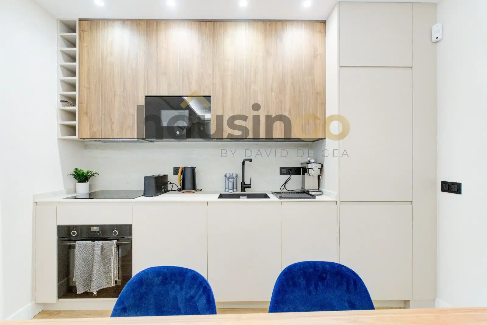Cocina de Piso de alquiler en Madrid con Aire acondicionado, Calefacción y Amueblado