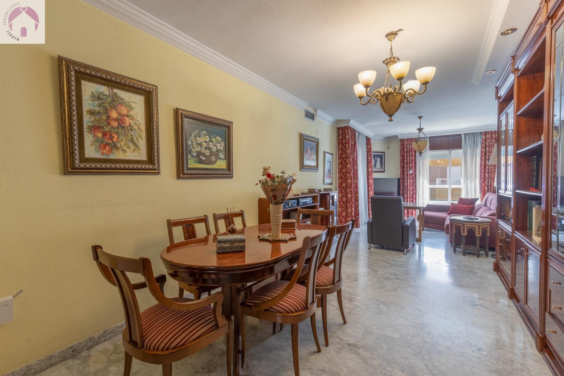 Dining room of Flat for sale in  Granada Capital  with Heating and Terrace