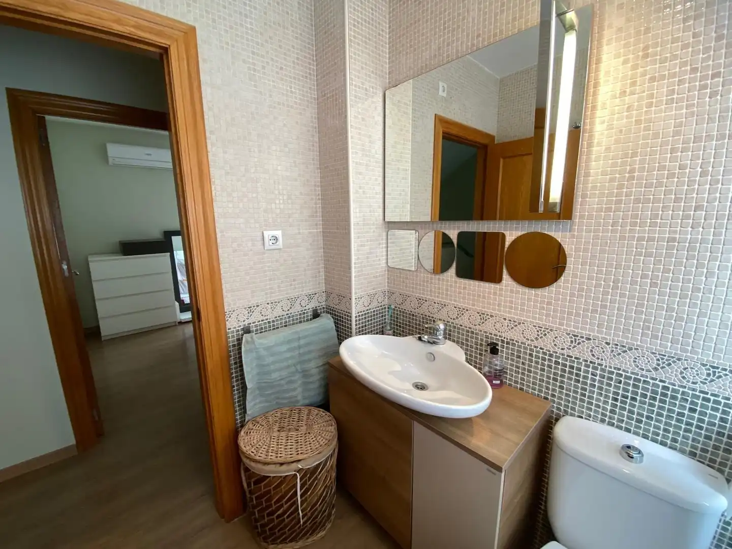 Bany de Casa o xalet en venda en Cartagena amb Aire condicionat i Jardí privat