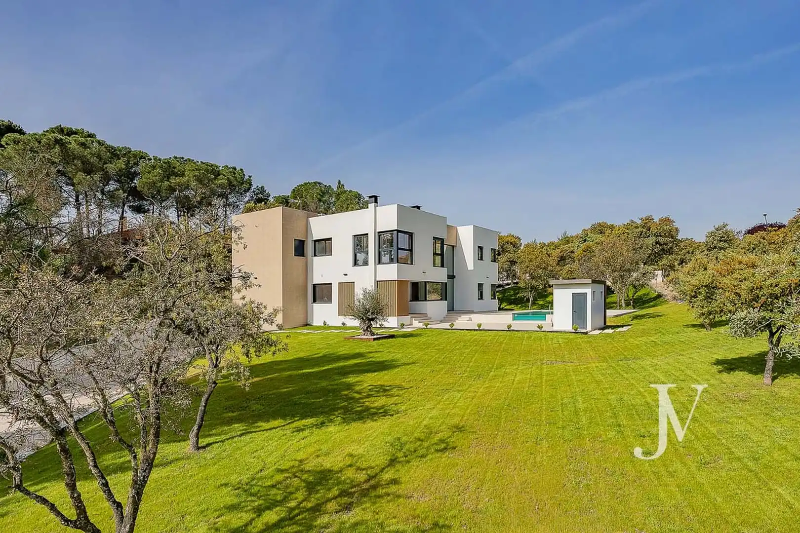 Außenansicht von Haus oder Chalet zum Verkauf in Ciudalcampo mit Klimaanlage, Heizung und Privatgarten