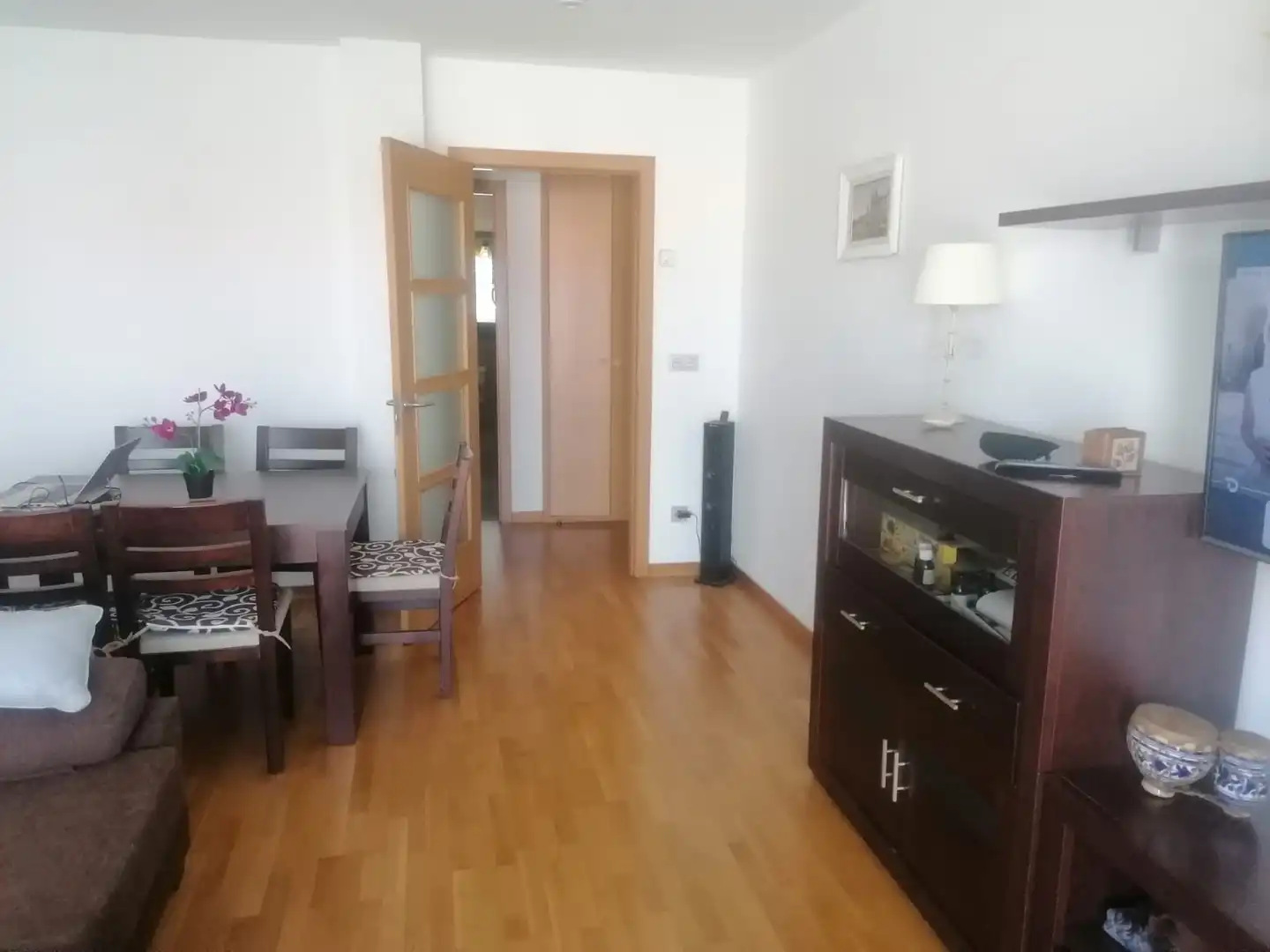 Sala d'estar de Pis en venda en Baiona amb Calefacció, Traster i Piscina