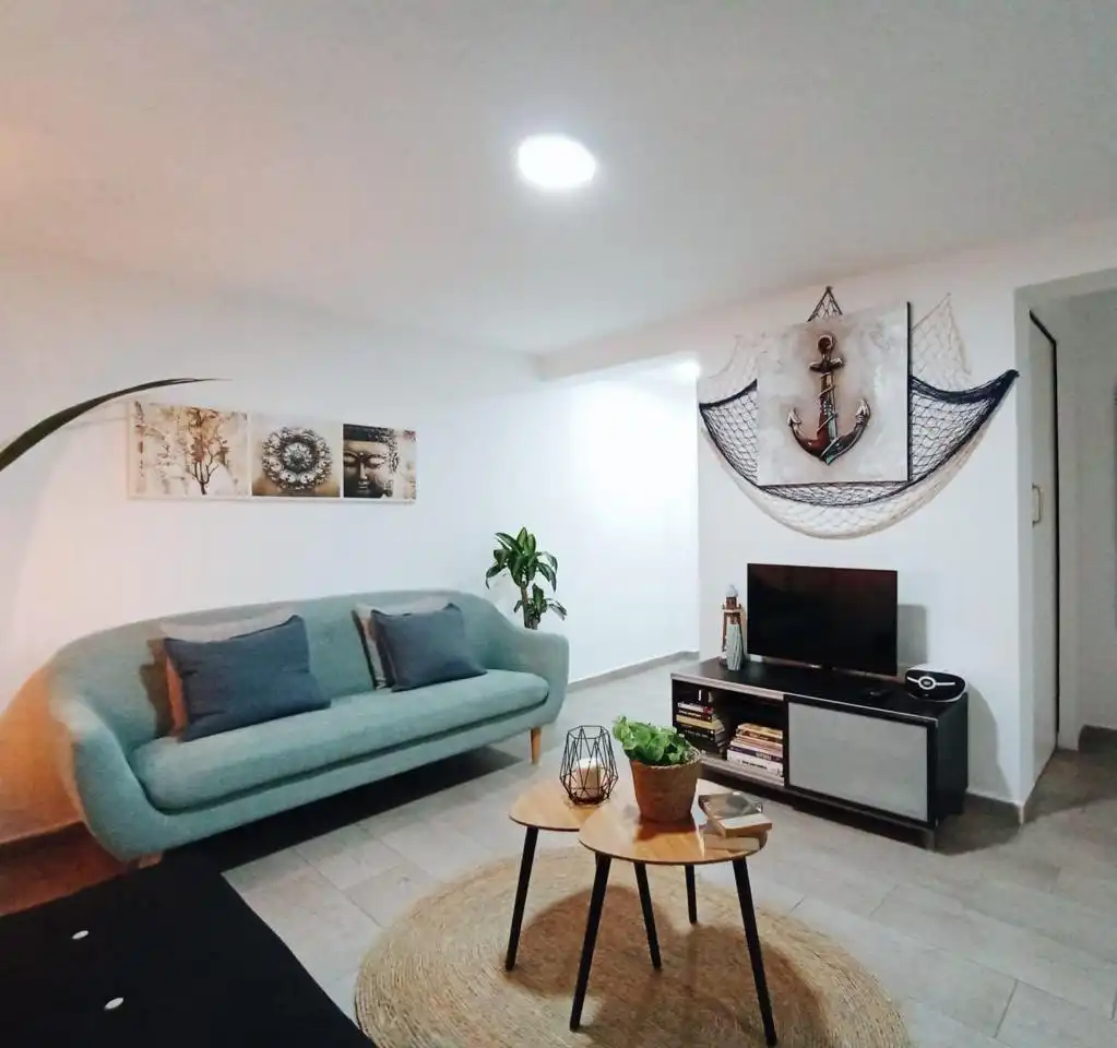 Living room of Flat for rent in Santa Cruz de Tenerife  with Storage room and Furnished