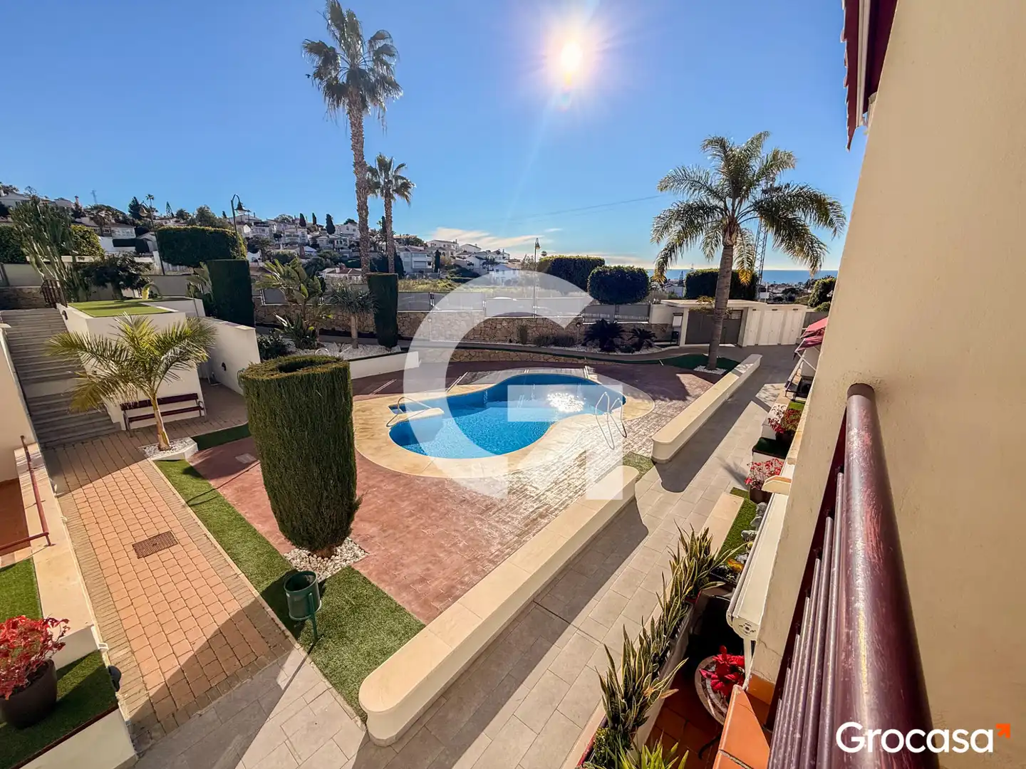 Piscina de Piso en venta en Vélez-Málaga con Terraza, Trastero y Balcón