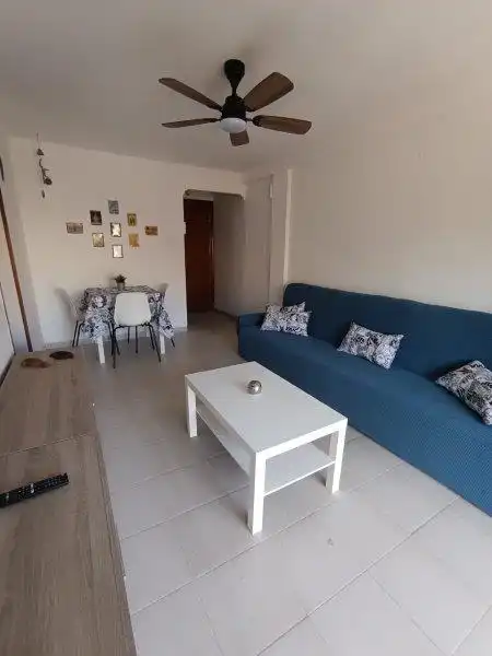 Sala de estar de Piso de alquiler en Málaga con Terraza y Amueblado