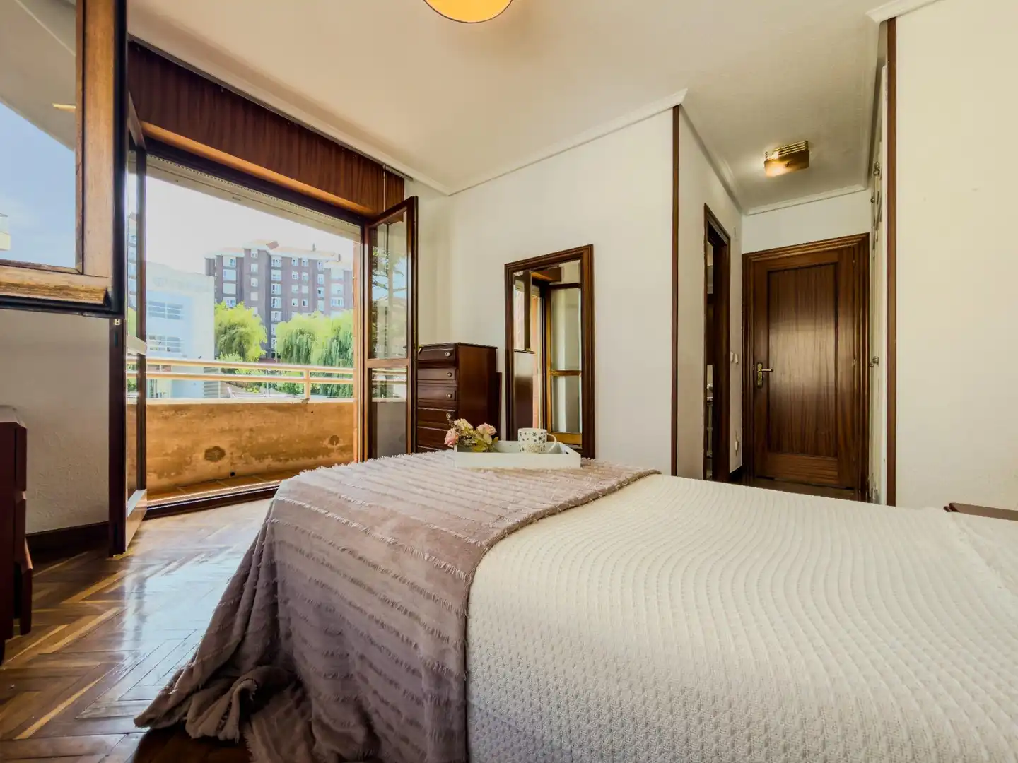 Bedroom of Flat for sale in Santander  with Heating, Terrace and Storage room