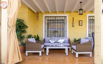 Terrace of House or chalet for sale in Bollullos de la Mitación  with Air Conditioner, Terrace and Swimming Pool