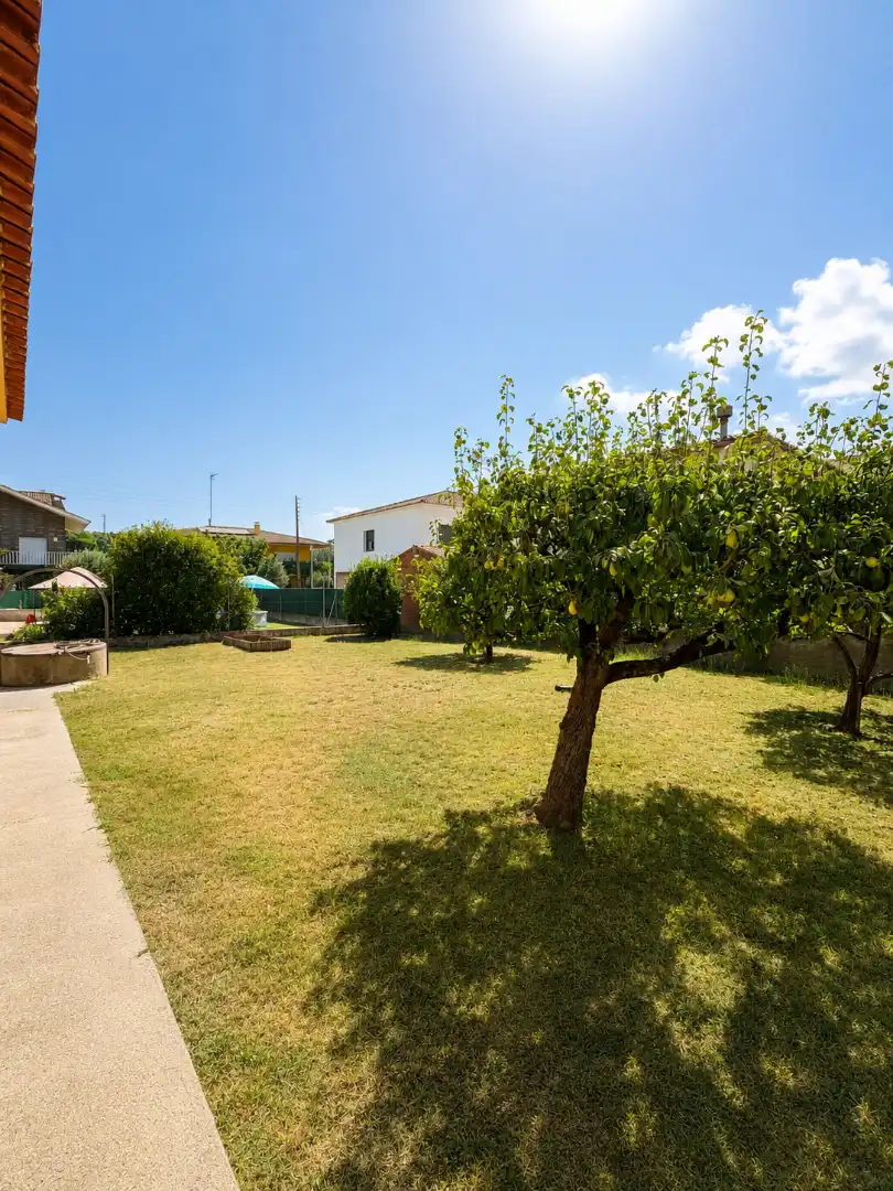 Jardí de Casa o xalet en venda en Llinars del Vallès amb Calefacció, Jardí privat i Moblat