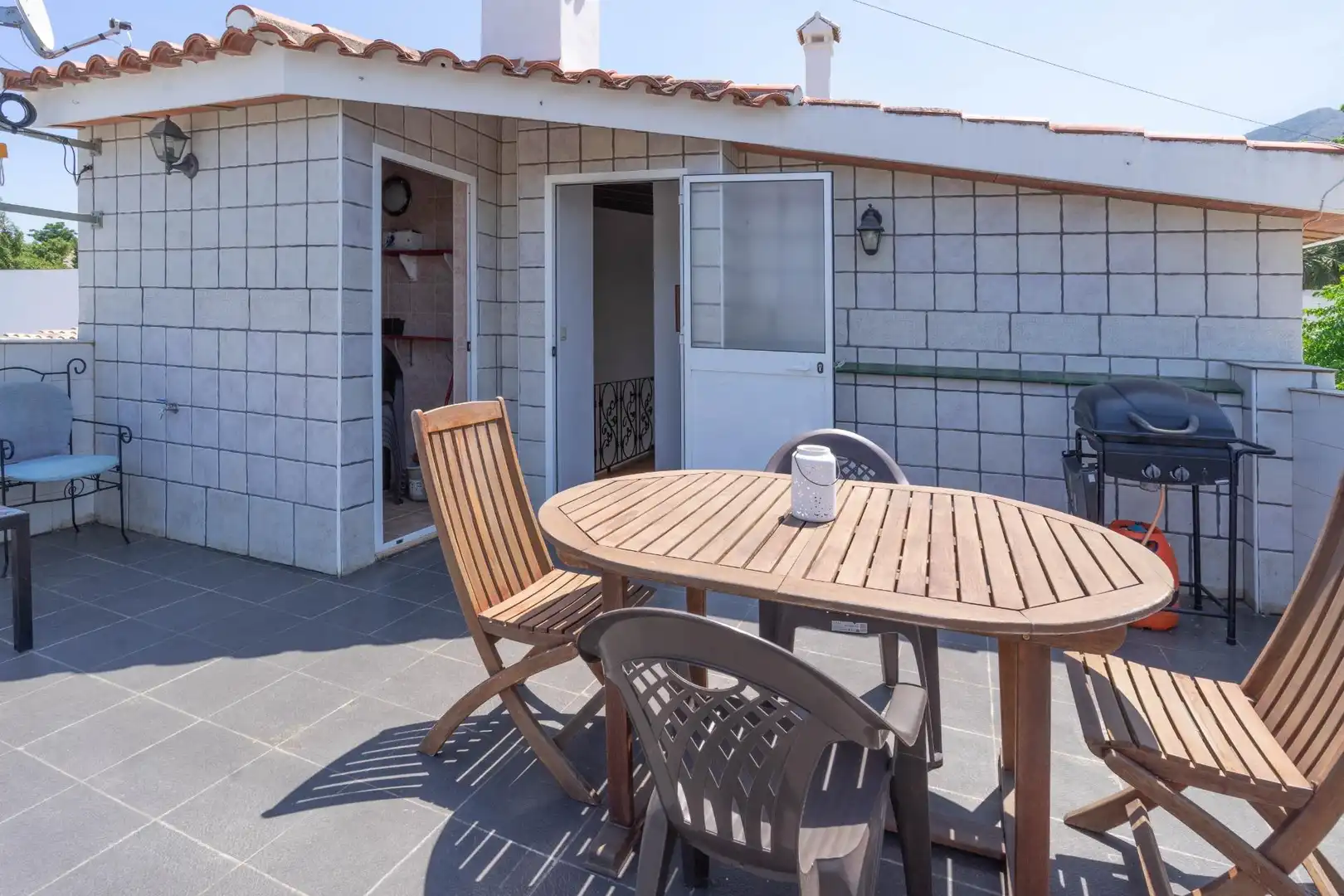 Terrasse von Einfamilien-Reihenhaus zur Miete in Alhaurín El Grande mit Terrasse und Möbliert