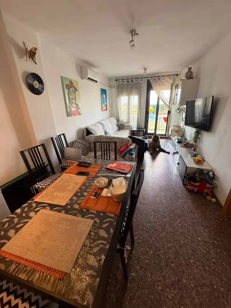 Sala de estar de Piso en venta en Sagunto / Sagunt con Trastero y Balcón
