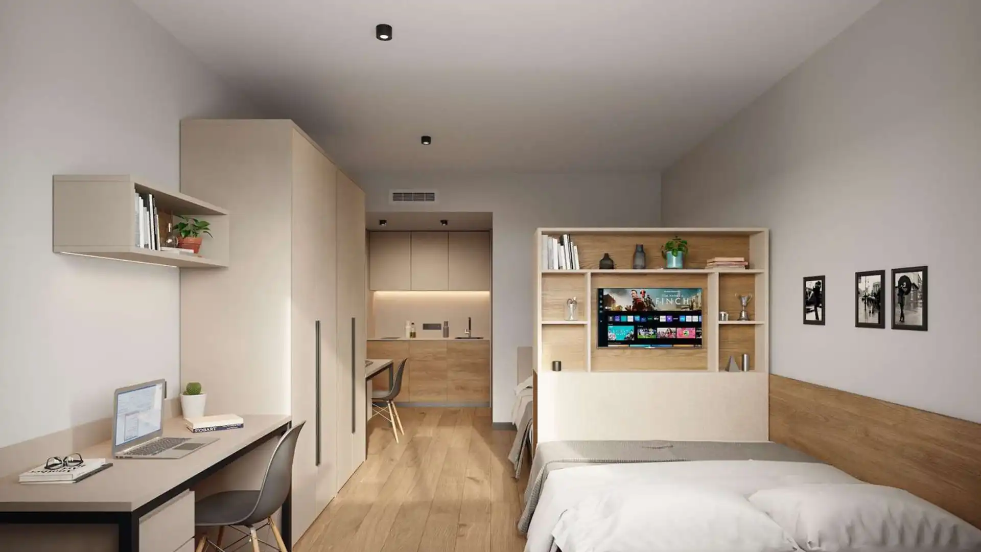 Habitación de Casa o chalet para compartir en  Barcelona Capital con Aire acondicionado, Terraza y Amueblado