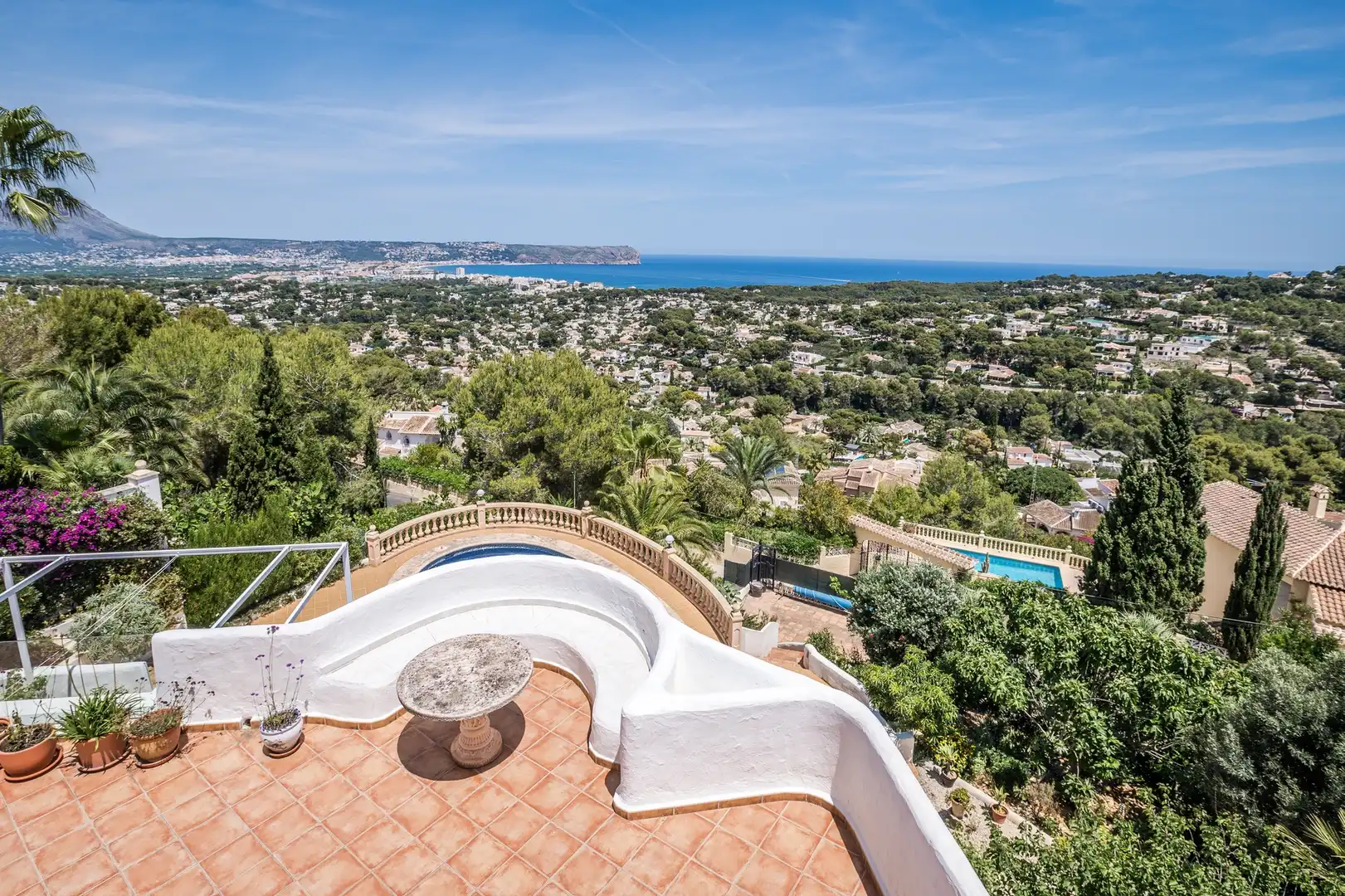 Vista exterior de Casa o chalet en venta en Jávea / Xàbia con Aire acondicionado, Calefacción y Jardín privado