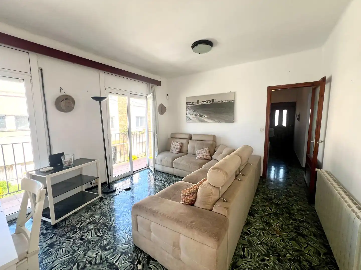 Living room of Flat for sale in Palamós  with Heating, Terrace and Storage room
