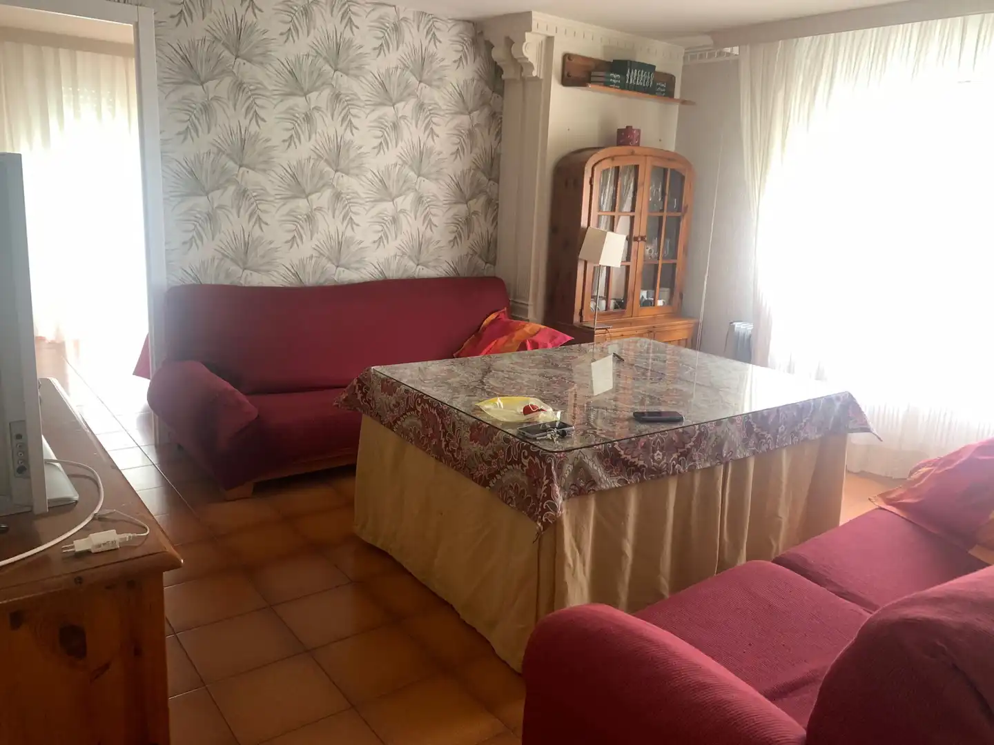Sala d'estar de Pis de lloguer en Granada amb Aire condicionat, Calefacció i Moblat