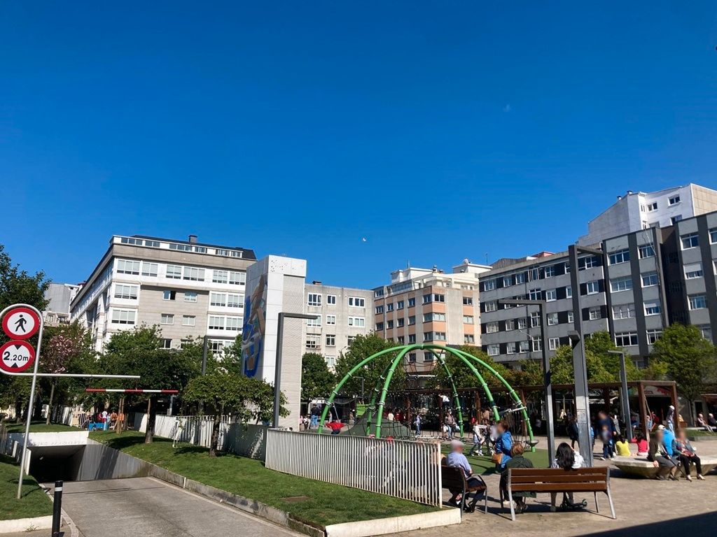 Vista exterior de Pis en venda en A Coruña Capital  amb Calefacció i Traster