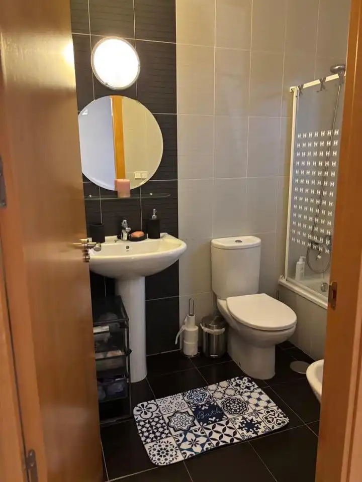Badezimmer von Wohnung zum Verkauf in Murcia mit Klimaanlage, Terrasse und Möbliert