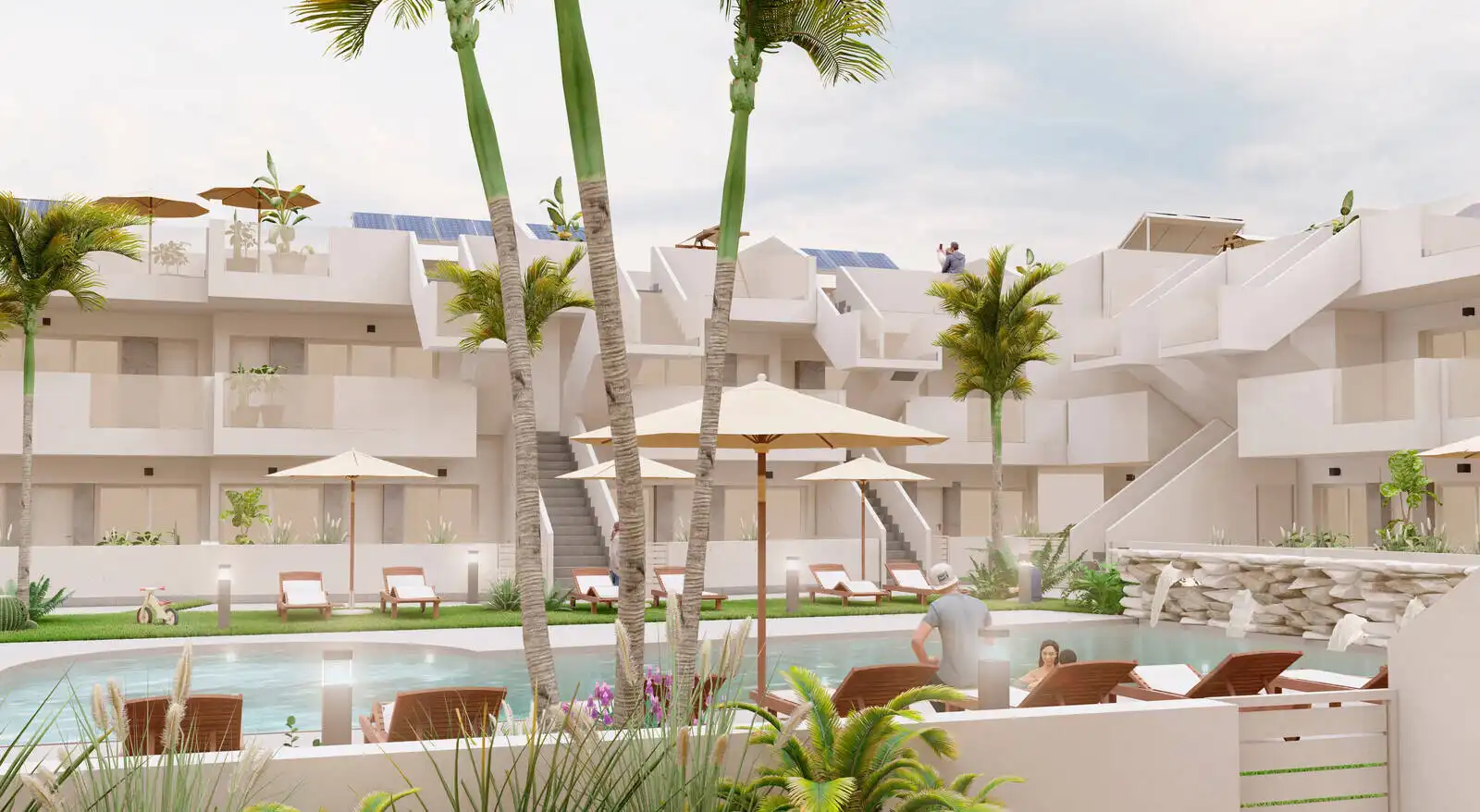 Apartament amb terrassa en venda a Roldán, imagen 4