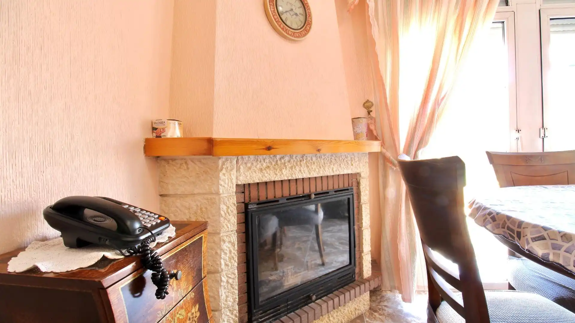 Sala de estar de Casa adosada en venta en Roquetas de Mar con Aire acondicionado, Terraza y Trastero