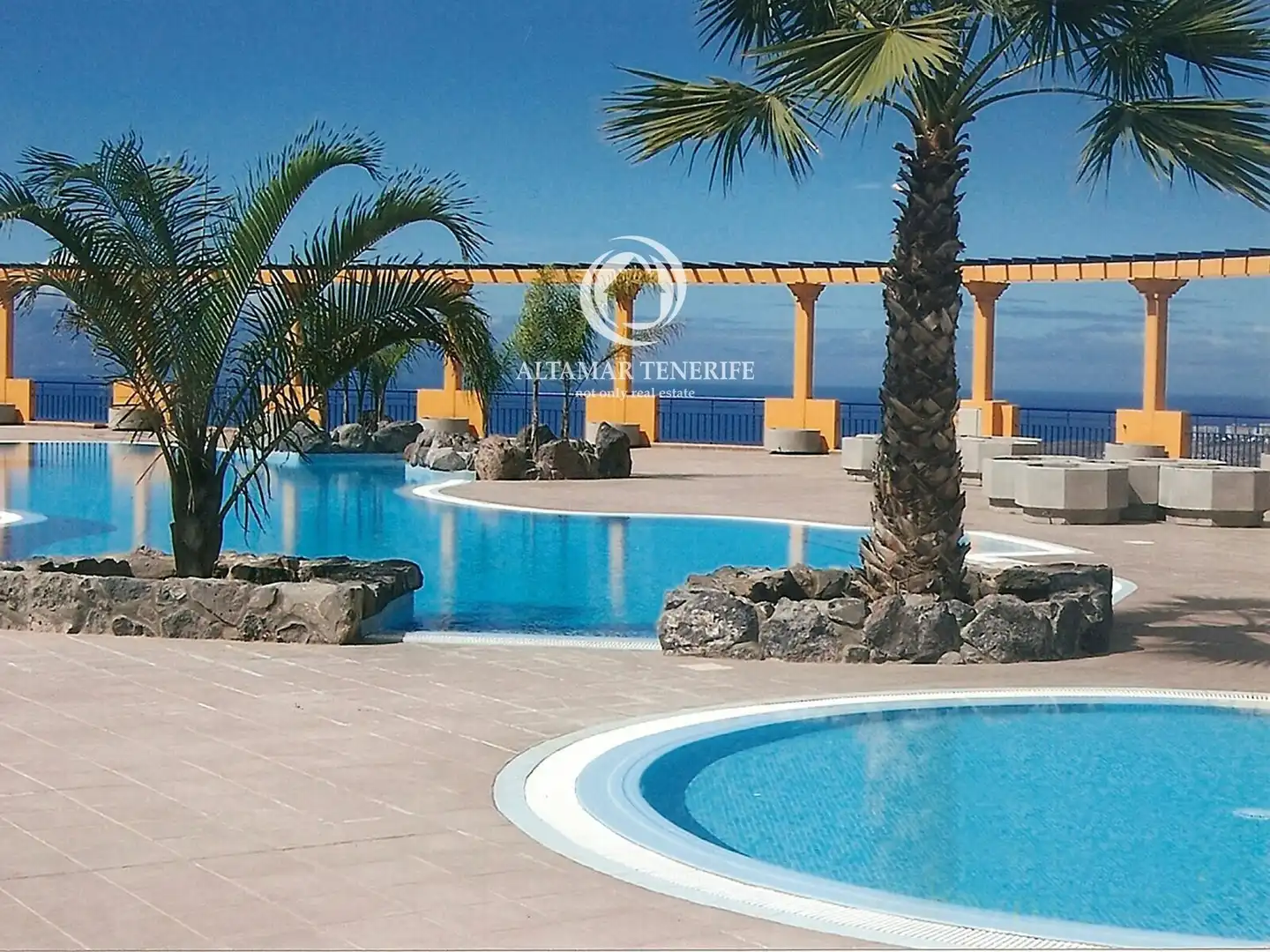 Terrassa de Apartament de lloguer en Adeje amb Terrassa, Traster i Piscina