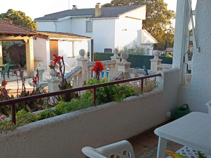 Terrassa de Casa o xalet en venda en Cardiel de los Montes amb Aire condicionat, Terrassa i Piscina