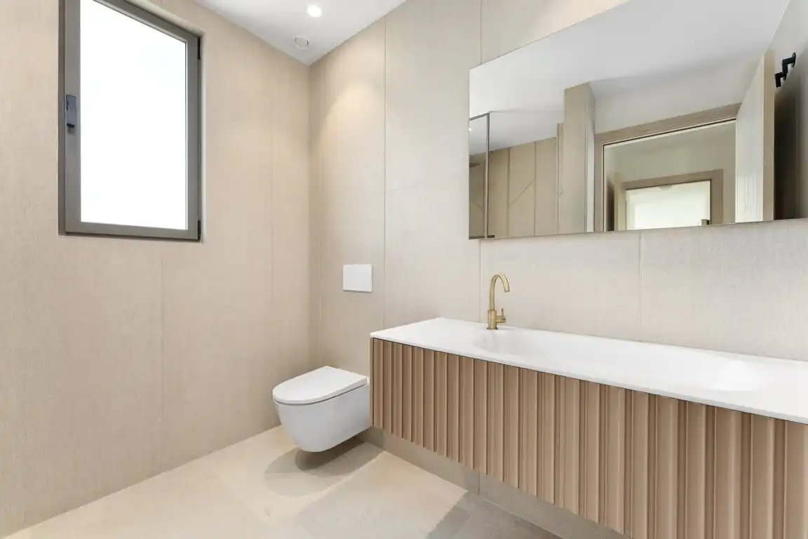 Baño de Casa o chalet en venta en Jávea / Xàbia con Aire acondicionado, Jardín privado y Terraza